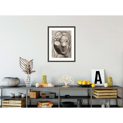 Head of a Woman (Tête de femme) by Pablo Picasso -Framed Giclee Print