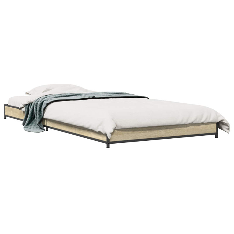 Bed, Sonoma Oak