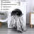 Large Dining Room Rugs 10x13 Medallion Accent Carpet with Non Slip Backing, Non Shedding Traditional Indoor Mats, Machine Washable Thin Floor Cover for Bedroom, Kitchen-650935149-650935145