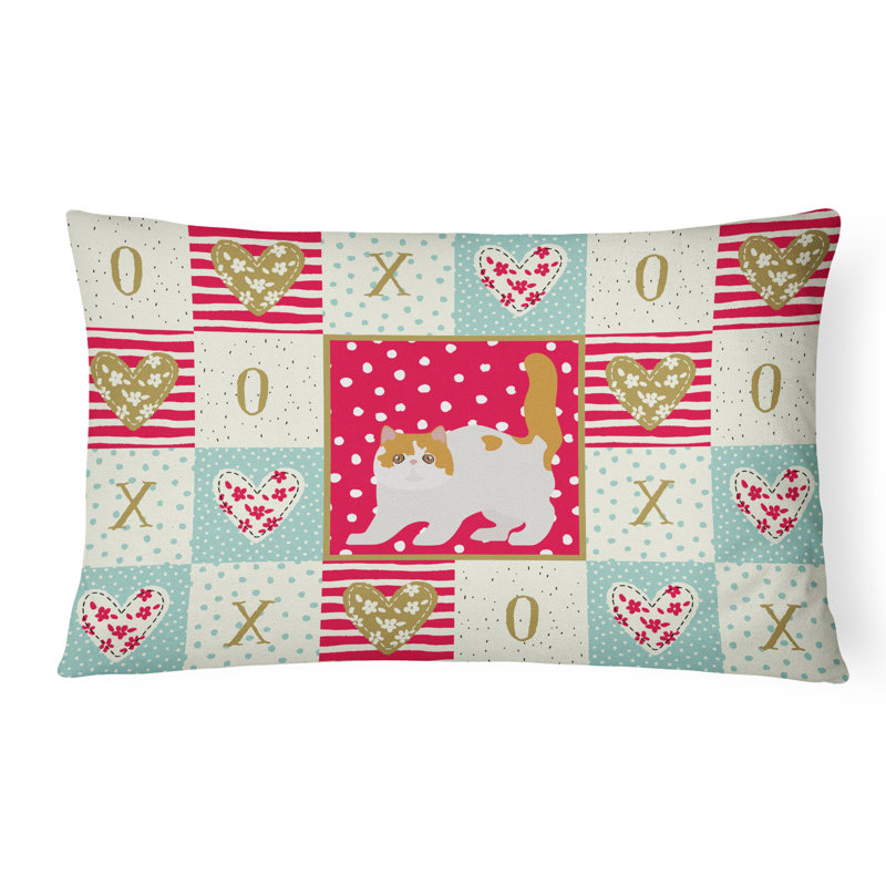 Patchwork Outdoor Throw Pillow