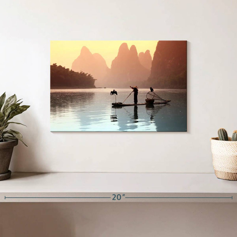 Senne Chinese Boat, 8" H x 12" W
