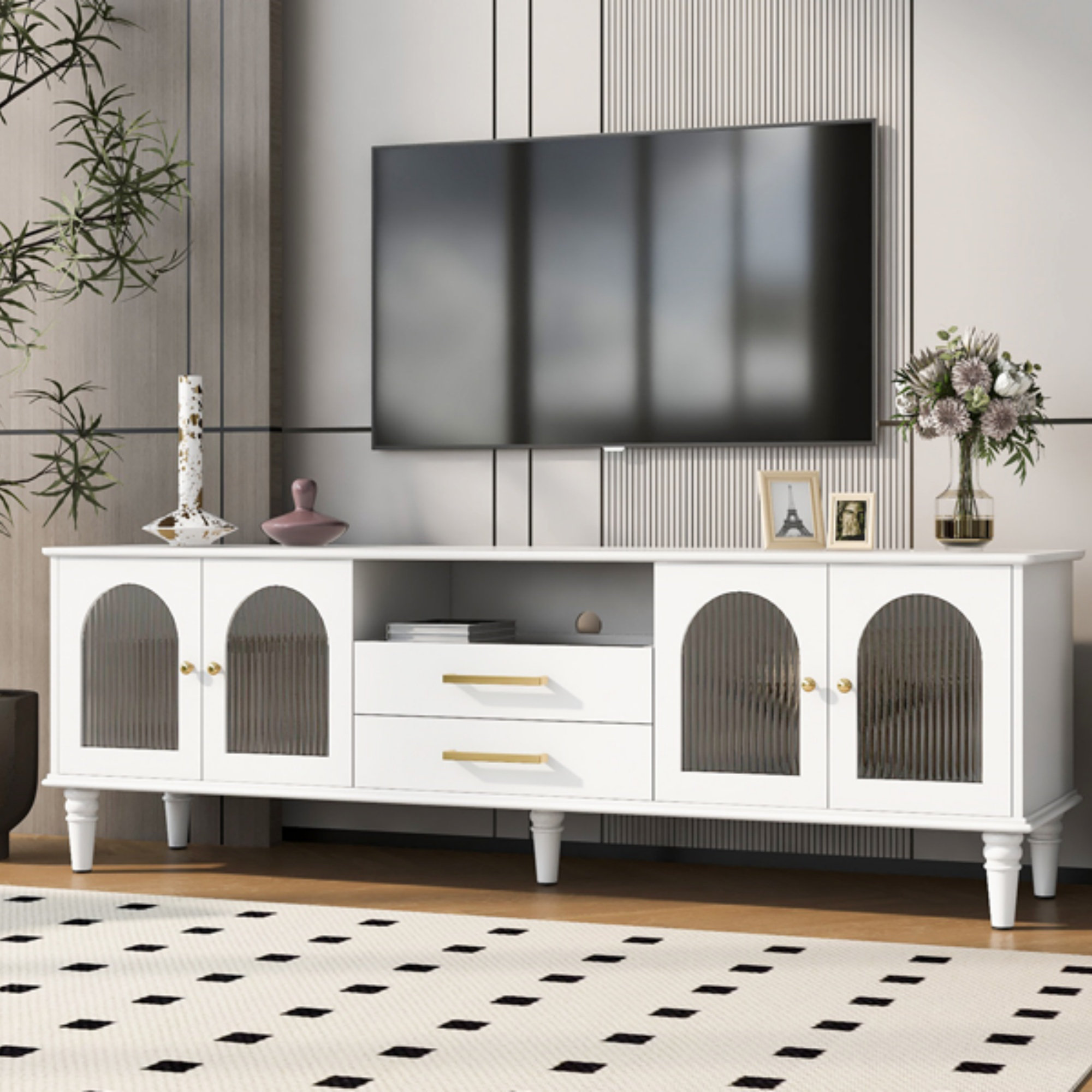 Tourne Numérique à La Hausse, Horloge à La Feuille Salon Retro Avec