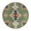 Tapis d'intérieur / extérieur vert Lauryn