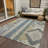 Machine Washable Indoor/Outdoor Chantille ACN1015 Silver Rug-1946410042