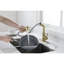 Robinet de lavabo utilitaire Spot Gold