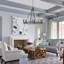 Lustre de style bougie à 8 lumières Kailun-340691784