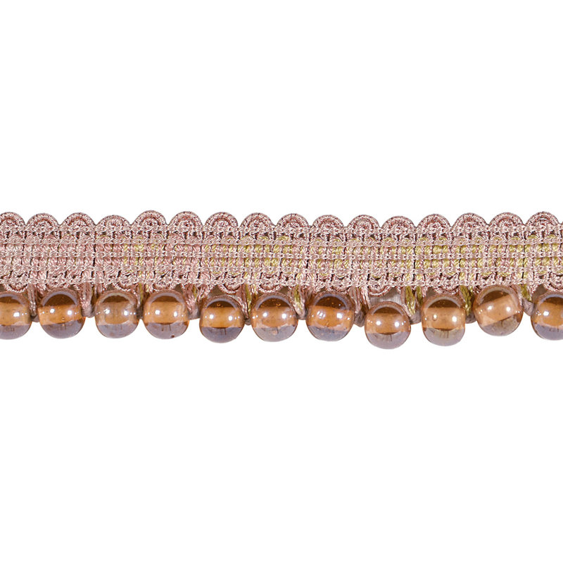 Halo Beaded Trim Fabric