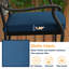 Fauteuil de patio empilable avec coussin Liesl-943436994