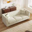 Canapé 3 places avec 2 coussins (beige)-217795608