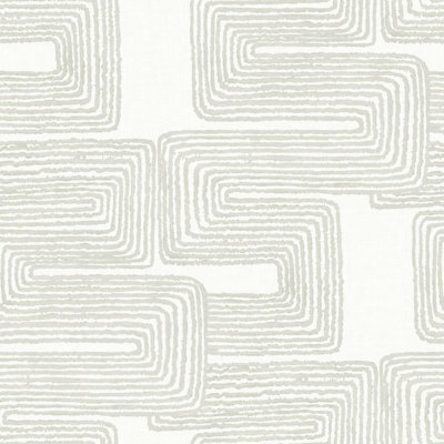 Peel & Stick Geometric Wallpaper