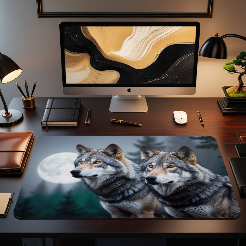 Polyester Desk Pad, 23.6x13.8