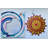 Bagdad Weather Resistant Metal Abstract Rotator