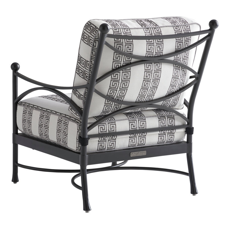 Pavlova Lounge Chair, Black/White