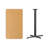 Jaramillo Rectangular Laminate Table Top with Standard or Bar Height Table Base-1628982390-1628982370-1703235813
