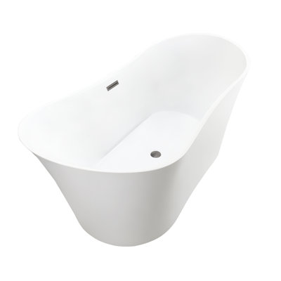 67" x 31" Freestanding Soaking Bathtub