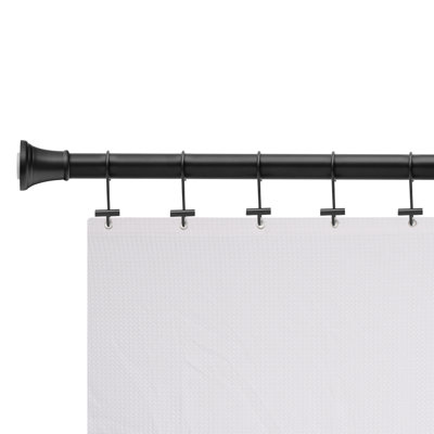 Ensemble de 12 anneaux de douche Utopia, crochets de rideau de douche pour la salle de bain, anneaux de rideaux de douche résistants à la rouille, ensemble de 12