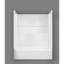 Contour de baignoire en alcôve 60 po x 32 po à accoudoir direct avec clou 60 po x 32 po Drian