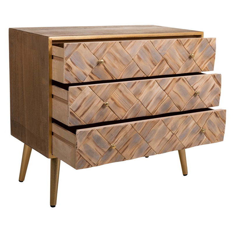 Mowbray 73cm W Bedside Table