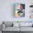 Bolog Elena Ristova Aspectratiobluerust42 Canvas Art-105667125