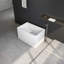 Baignoire autoportante en acrylique de 43 po: forme rectangulaire spacieuse