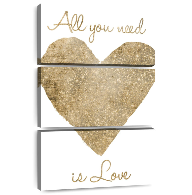 Tergel Love Is All You Need, H 32 po x l 20 po