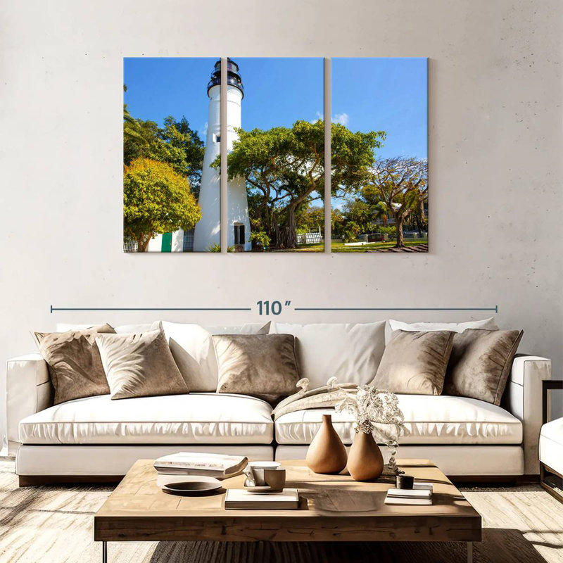Phare de Sebbie Key West, H 48 po x l 74 po