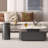 Rock board creative design simple tea table