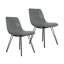 Chaise d'appoint rembourrée Belkis-1412114620