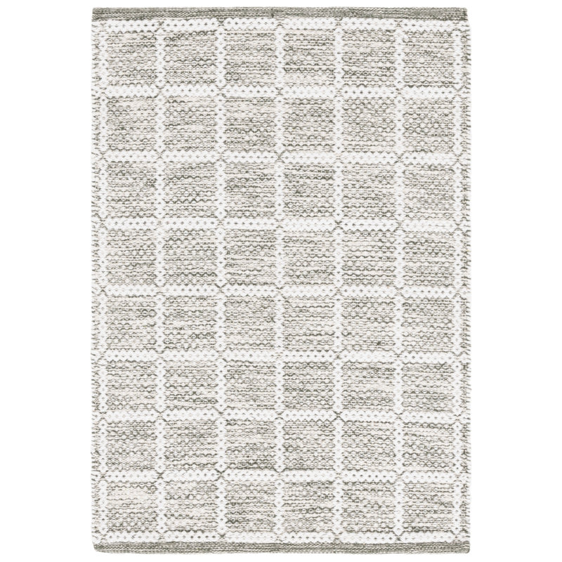 Tapis gris / ivoire Mateja 977, Rectangle 6 pi x 9 pi