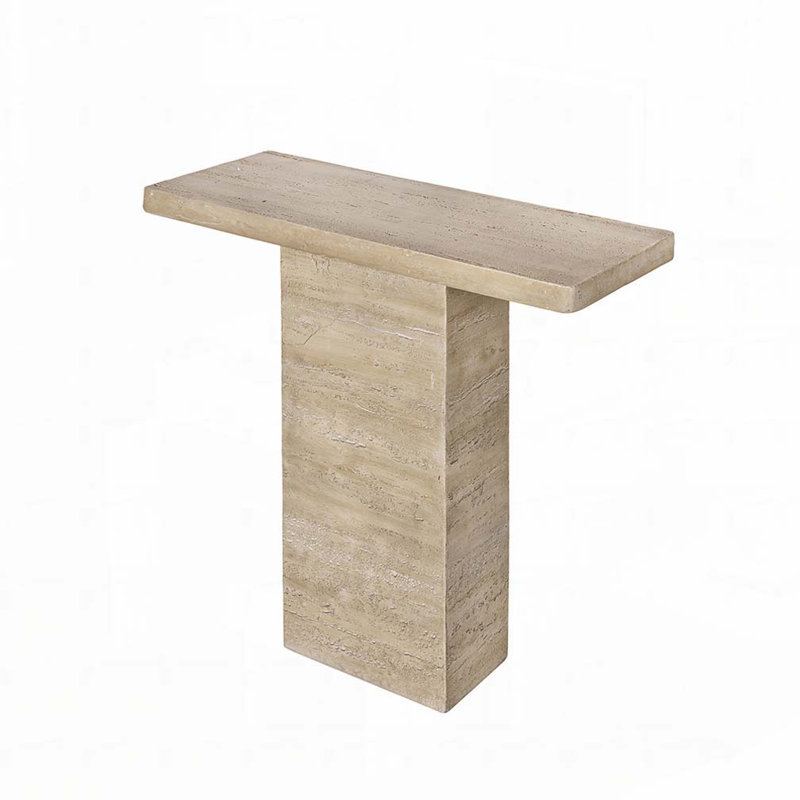 Coffee Table with Pedestal Base