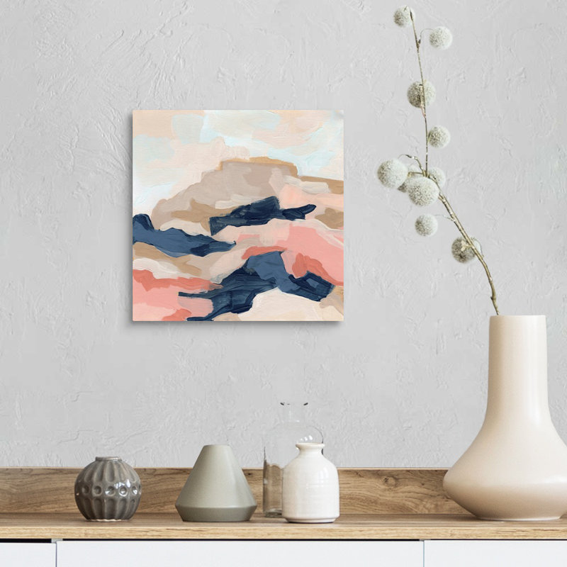 «Dappled Mesa II» par June Erica Vess - reproduction de photo, H 12 po x l 12 po x P 1,25 po, Toile tendue