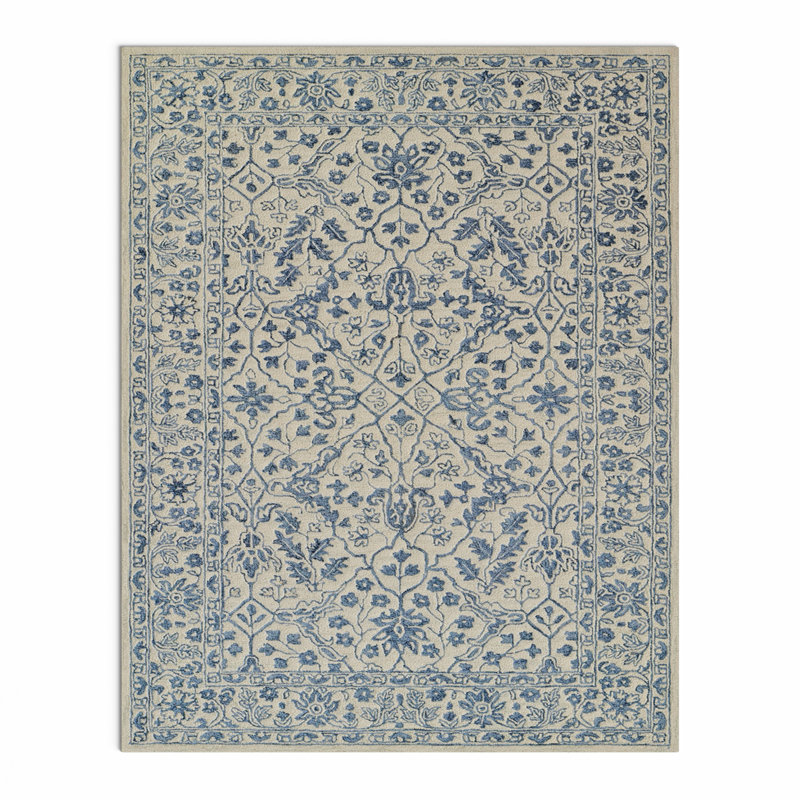 Bayford Wool Ikat Indoor Rug, Rectangle 8' x 10'