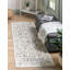 Tapis de couloir traditionnel de couleur ivoire Carollou-1169789976