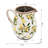 Ileah Ceramic Pitcher Vase with Lemon Motif -1316001932