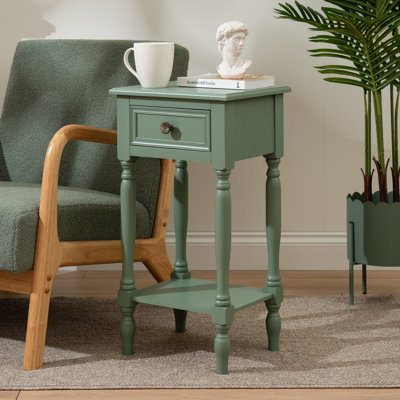 Solid Wood End Table