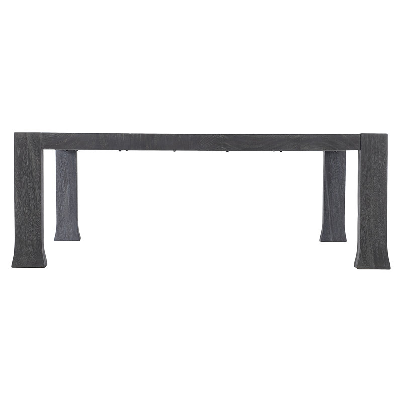 Transitional Berkely Black Rectangular Coffee Table with Storage