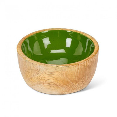 Bol décoratif intérieur vert brillant