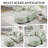 42.68''Oversized Convertible Chaise Lounge With Storage Ottoman-550588230