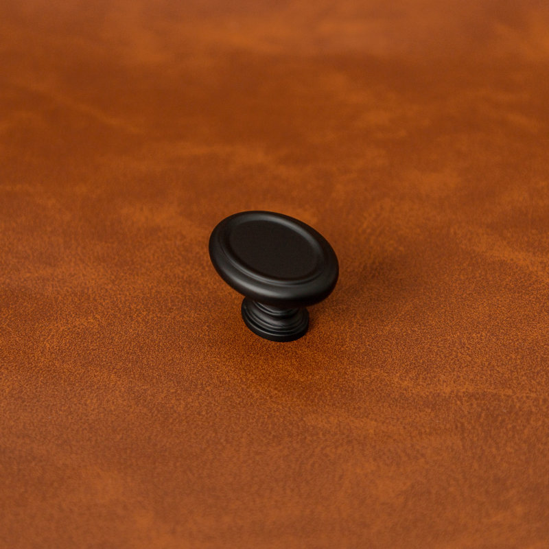 Berkshire Oval Cabinet Knob, Matte Black