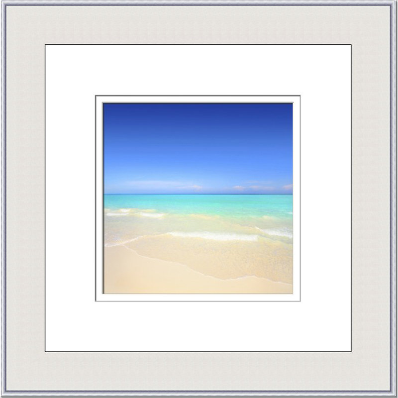 Ocean Views III - Photographie avec cadre photo