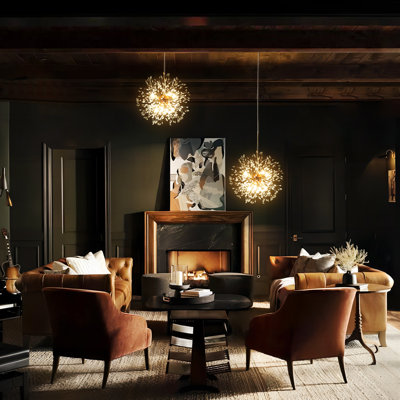 Wallin 8 - Light Sputnik Sphere Chandelier