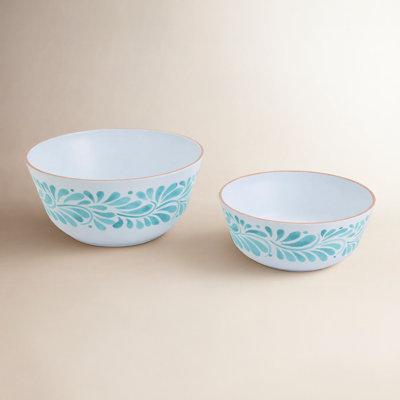 Lebrillo 2-Piece Melamine Bowl Set