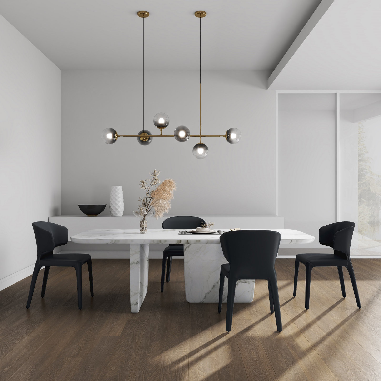 Cesar Dining Chair, Black