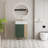 21.6" Freestanding Single Bathroom Vanity Set with Left Side Open Shelf, Ceramic Sink, Soft-Closing Door, Cloakroom Storage Cabinet, 3 Colors Option-1600105324-1594492128