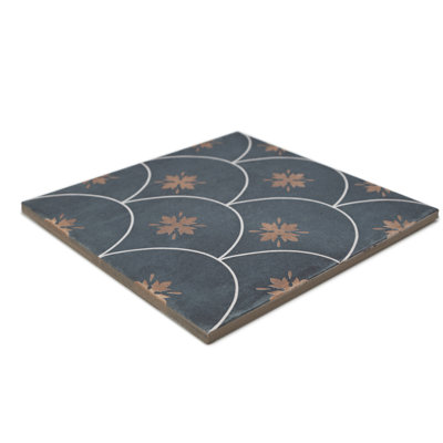Carrelage de sol et mural en porcelaine satinée veloutée de 8 po x 8 po