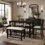 Solid Wood Top Dining Set-331649936-331649949