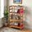 Morrison Honey Finish 3-Section  Bookshelf for Home Office, 41.72'' H X 25.72'' W X 11.74'' D