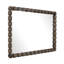 Wooden Bobbin Vanity Mirror-2093003557