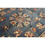 1900s Blue Medallion Greek Antique Chinese Peking Rug 6' 2" x 8' 7" Wool Carpet