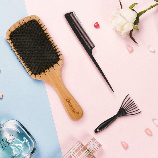 Ensemble brosse, peigne, miroir 5 pièces - Coiffer cheveux ™